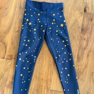 Brand New ULTRACOR Navy with Gold Stars Leggings S.